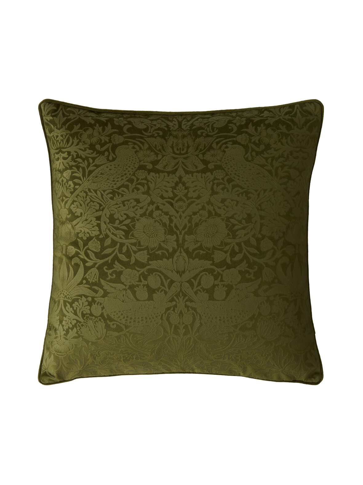 Cushion strawberry thief embossed -sisustustyyny 50 x 50 cm