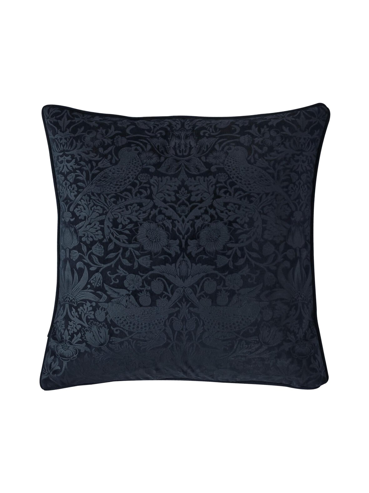 Cushion strawberry thief embossed -sisustustyyny 50 x 50 cm