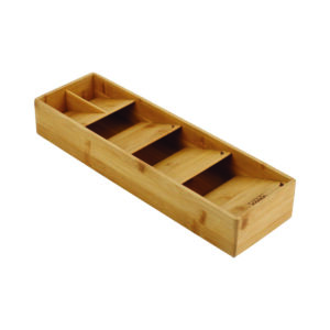 Aterinlaatikko bambusta 39.8 x 12.2 x 6 cm