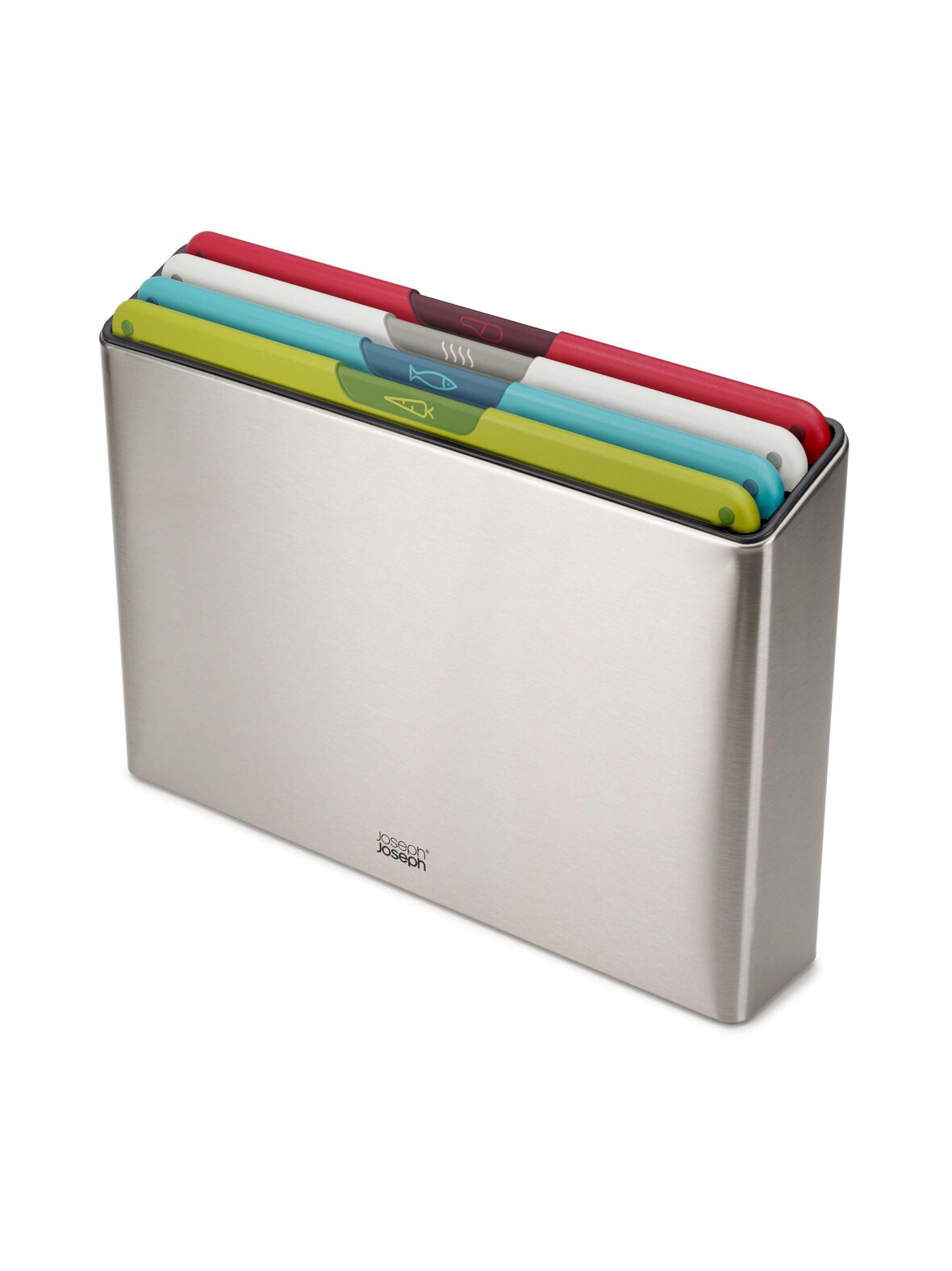 Folio icon steel 4-piece -leikkuulautasetti