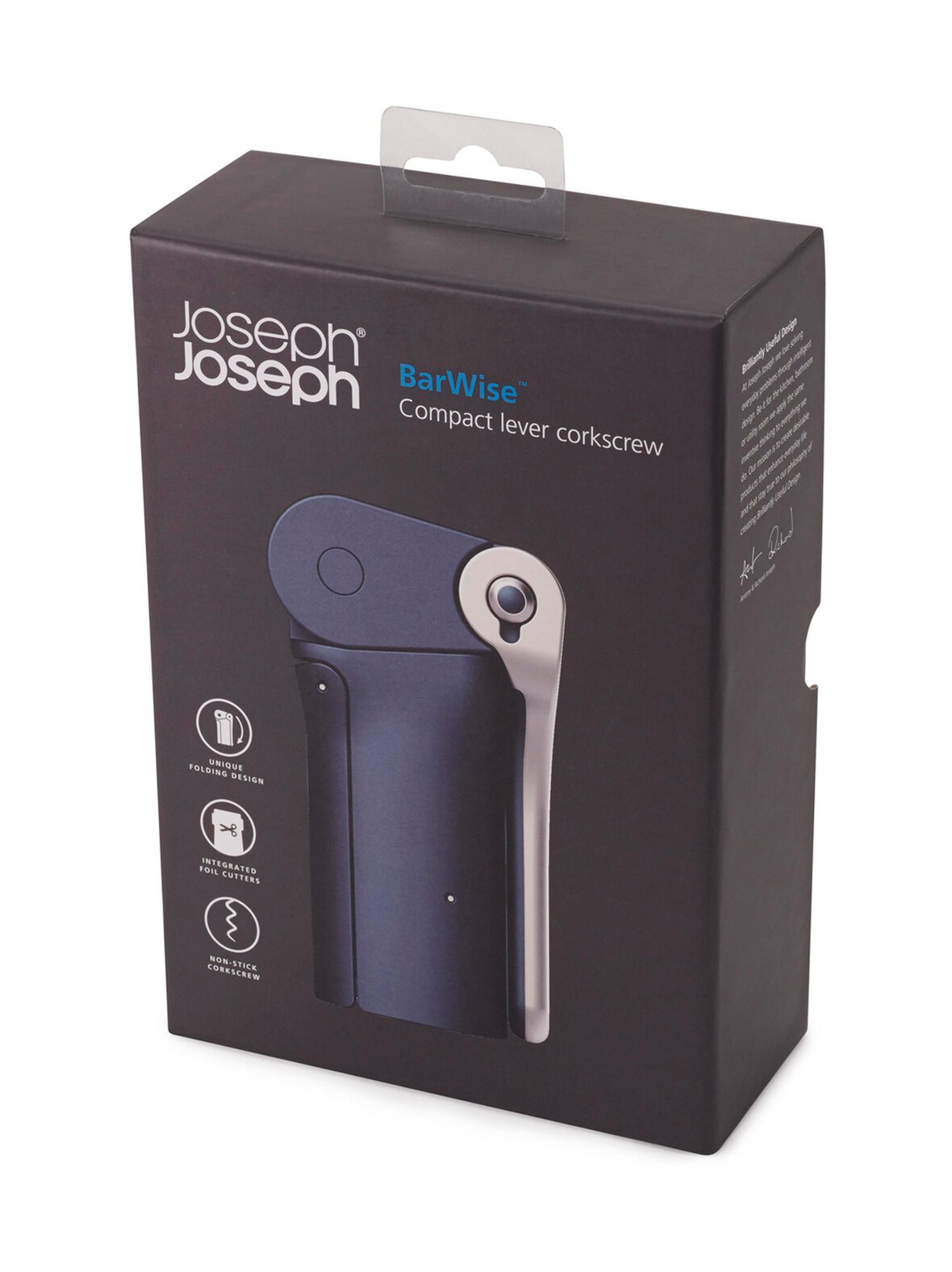 Barwise compact lever corkscrew -korkkiruuvi