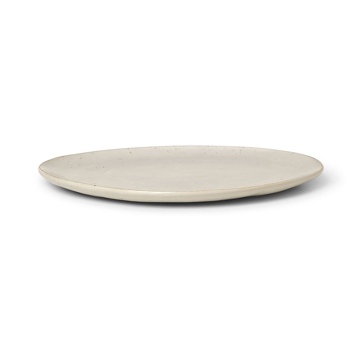 Ferm Living Flow lautanen 22 cm Off-white speckle