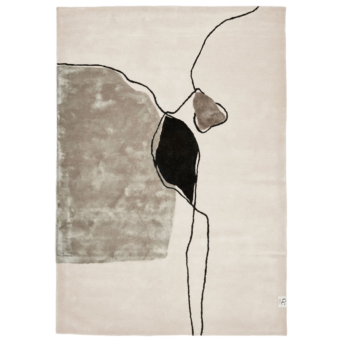 Classic Collection Abstract matto 200x300 cm Ivory