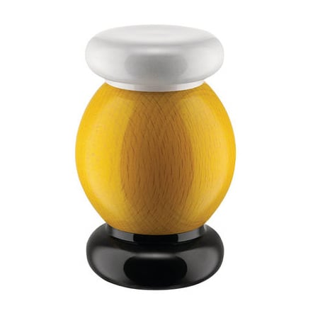 Alessi Twergi suola- ja pippurimylly 11 cm keltainen