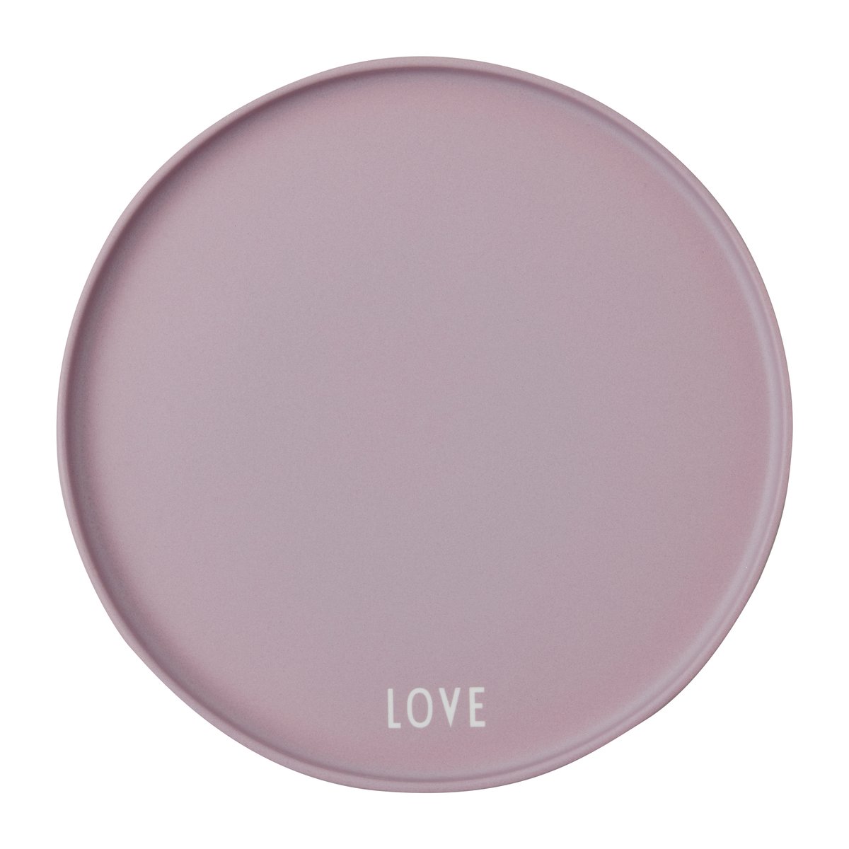 Design Letters Design Letters suosikkilautanen Ø22 cm Love-lavender