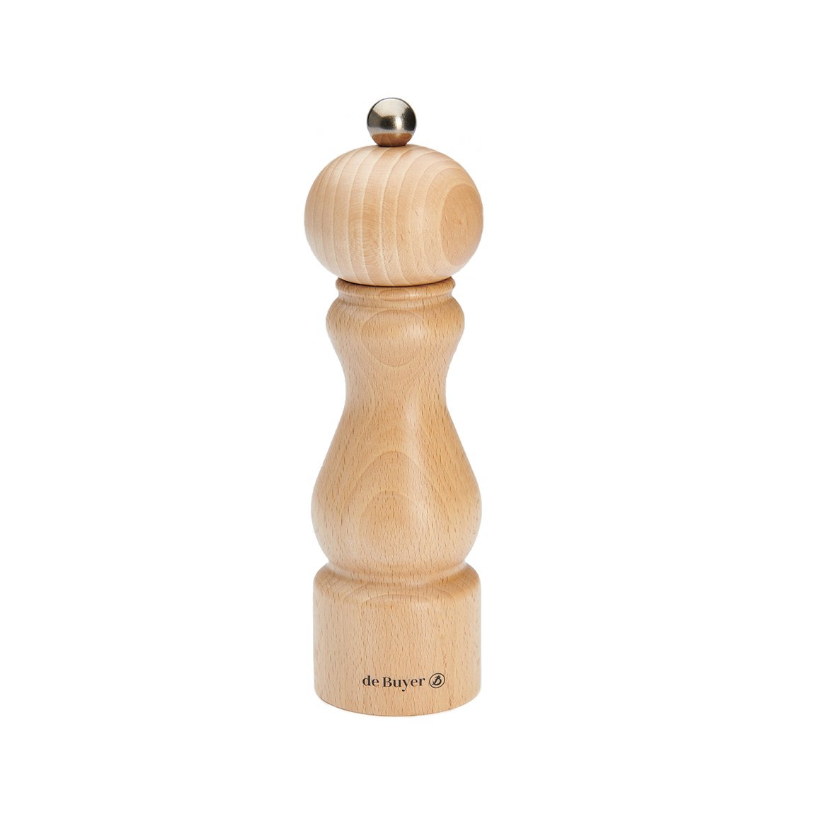 De Buyer Rumba suola- ja pippurimylly keraaminen 18 cm Vaaleanruskea