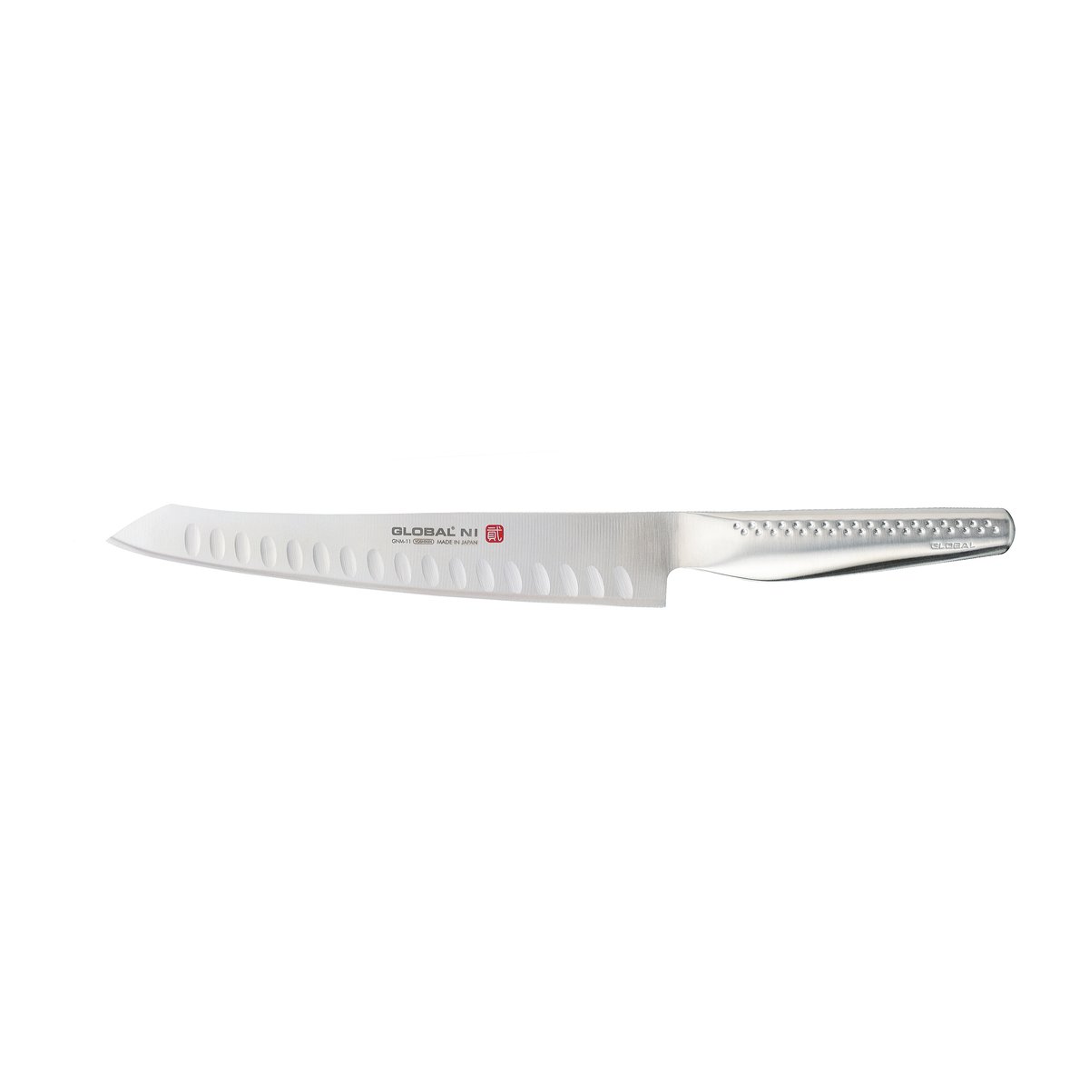 Global Global NI GNM-11 Trancher-veitsi Oriental oliivihiottu ruostumaton teräs, 21 cm