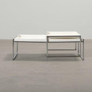 Kartell Trays sohvapöydät valkoinen