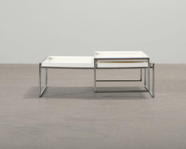 Kartell Trays sohvapöydät valkoinen