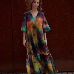 Clouds Tencel Maxi Mekko