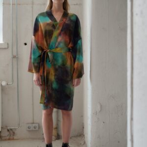 Clouds Tencel Kimono