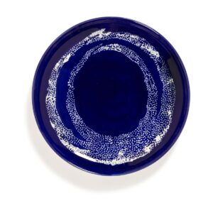 Feast lapis lazuli swirl dots -lautanen ⌀ 19 cm