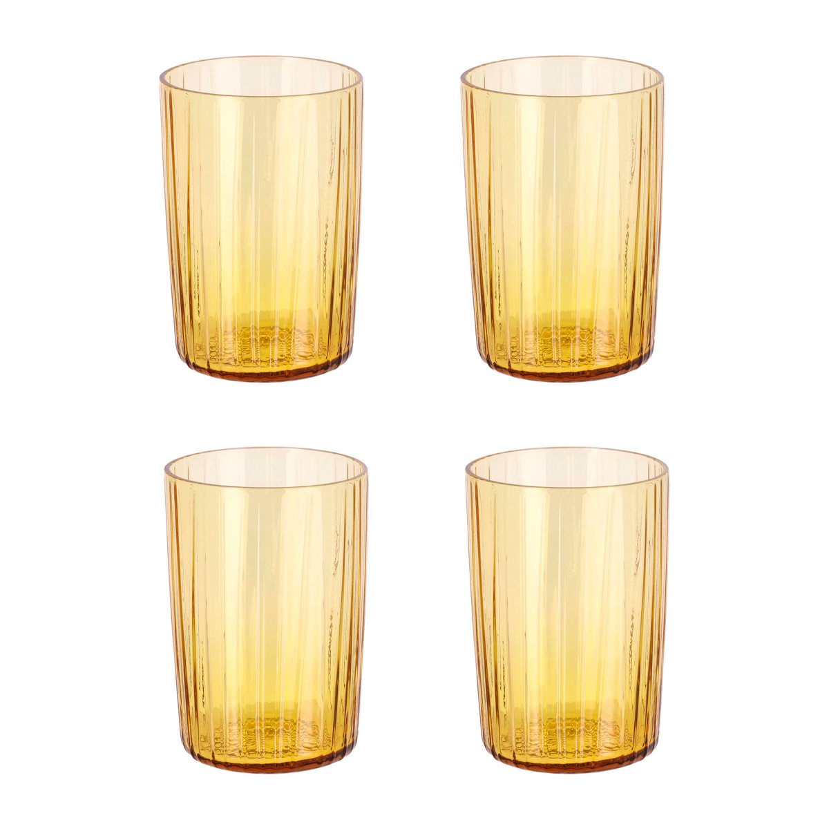 Bitz Kusintha vesilasi 28 cl 4 kpl Amber
