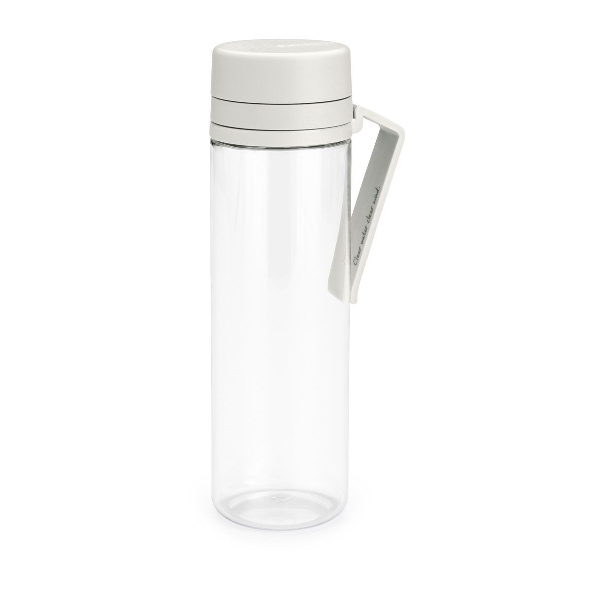 Brabantia Make & Take -vesipullo siivilällä 0,5 L Vaaleanharmaa