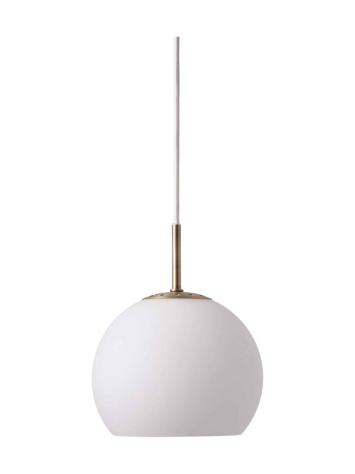 Ball-lasinen riippuvalaisin ø 18 cm