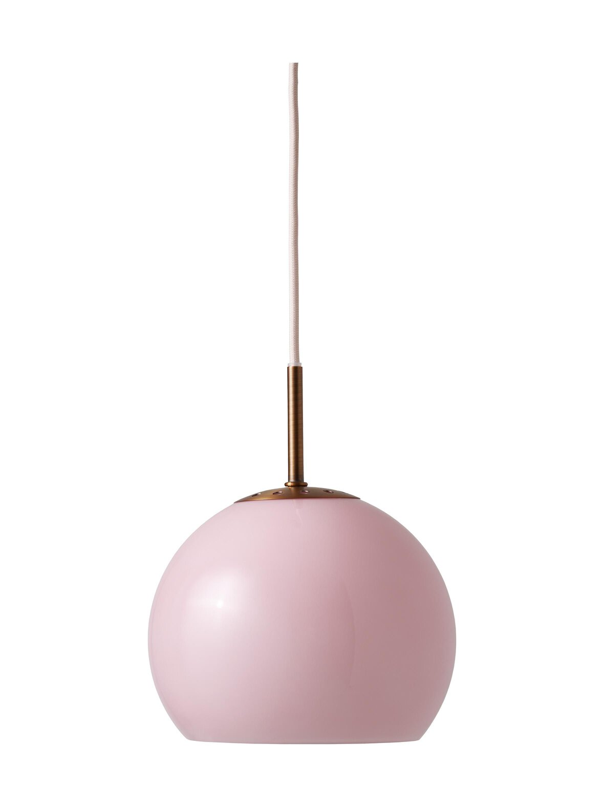 Ball-lasinen riippuvalaisin ø 18 cm