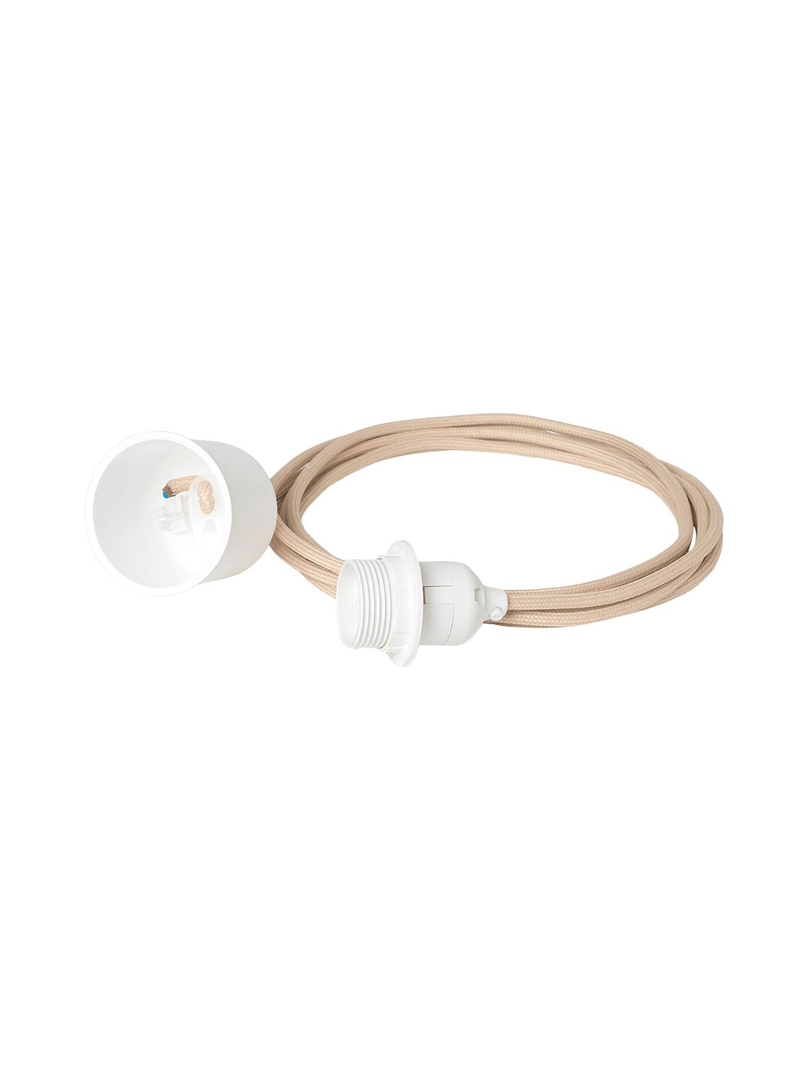 Fabric cord set -johtosetti 2 m
