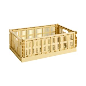 Hay colour crate l - säilytyskori