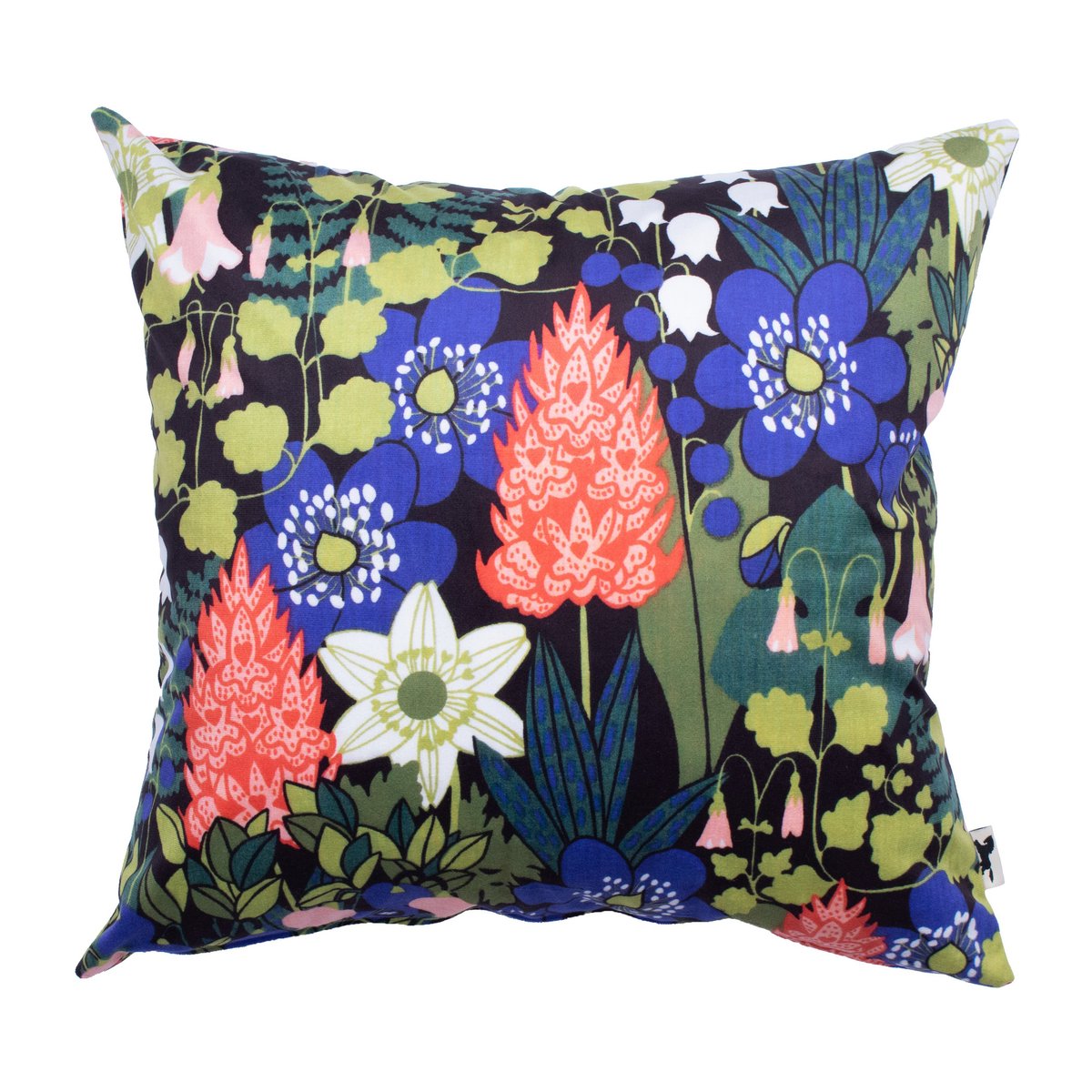 Almedahls Skogen tyynynpäällinen 47x47 cm Musta-monivärinen