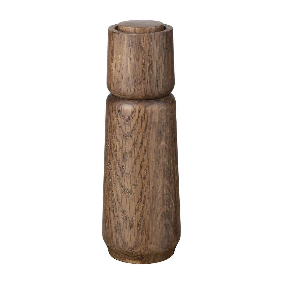 blomus Ro suola- ja pippurimylly 16 cm Tumma öljytty tammi