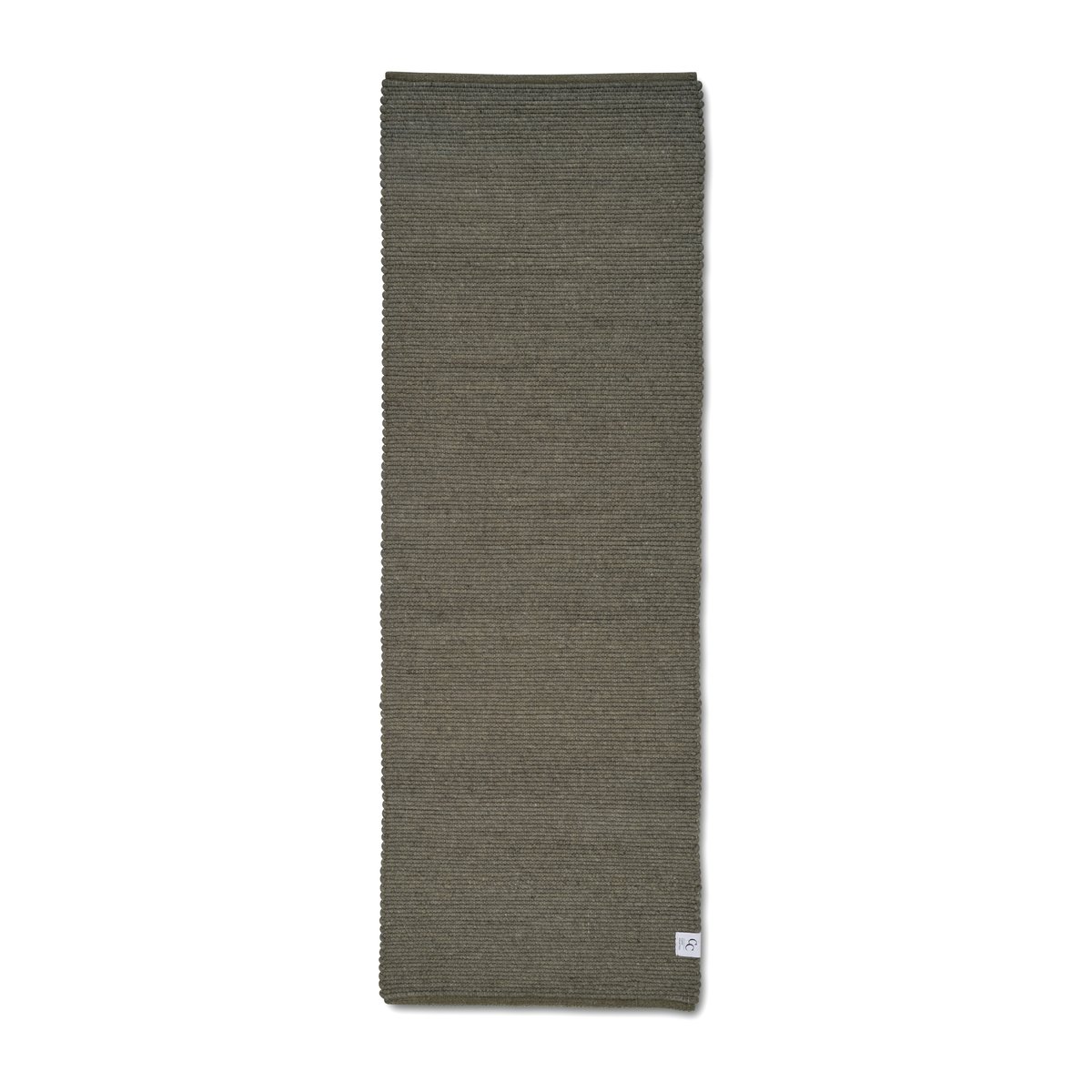 Classic Collection Merino käytävämatto Dark green, 80 x 250 cm
