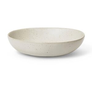 Ferm Living Flow kulho large Ø 19,5 cm Off-white speckle