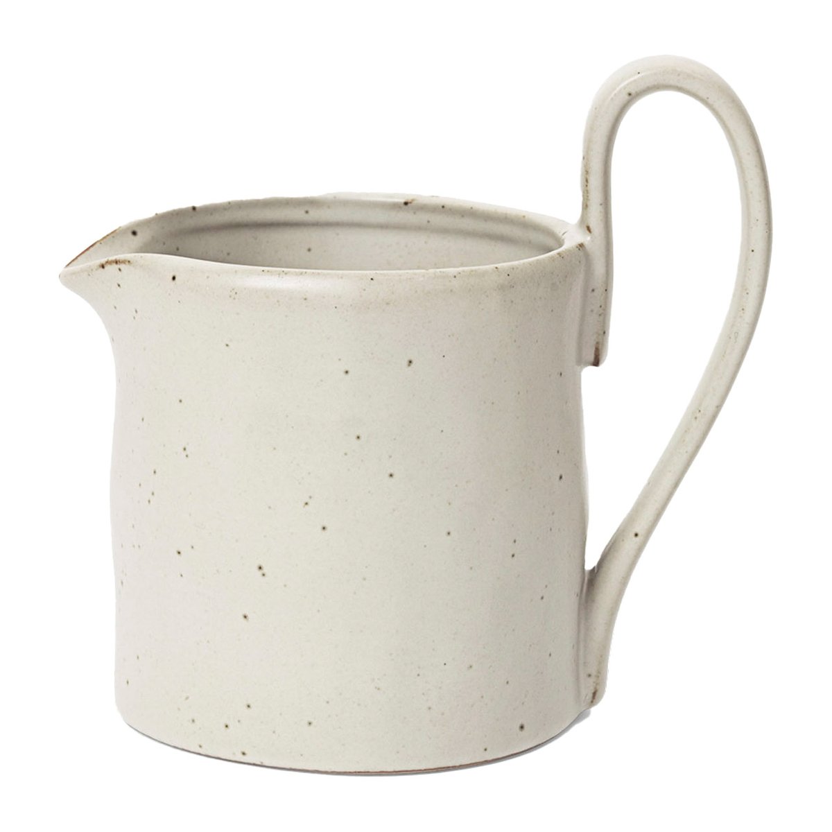 Ferm Living Flow maitokannu 30 cl Off-white speckle