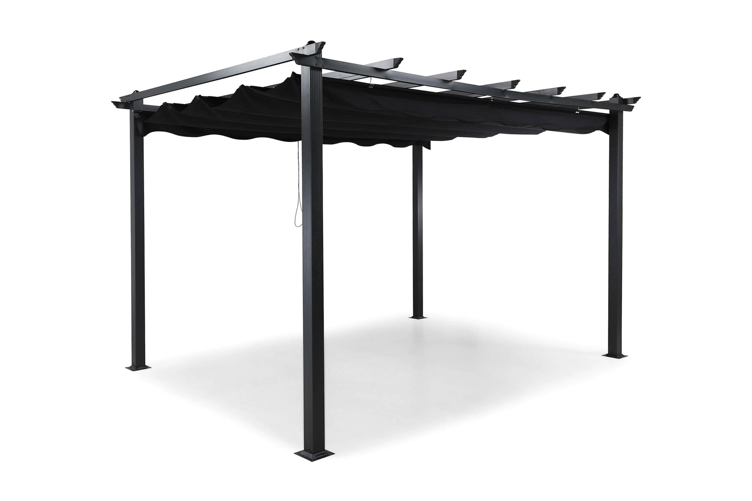 Pergola med Hopfällbart Tak -