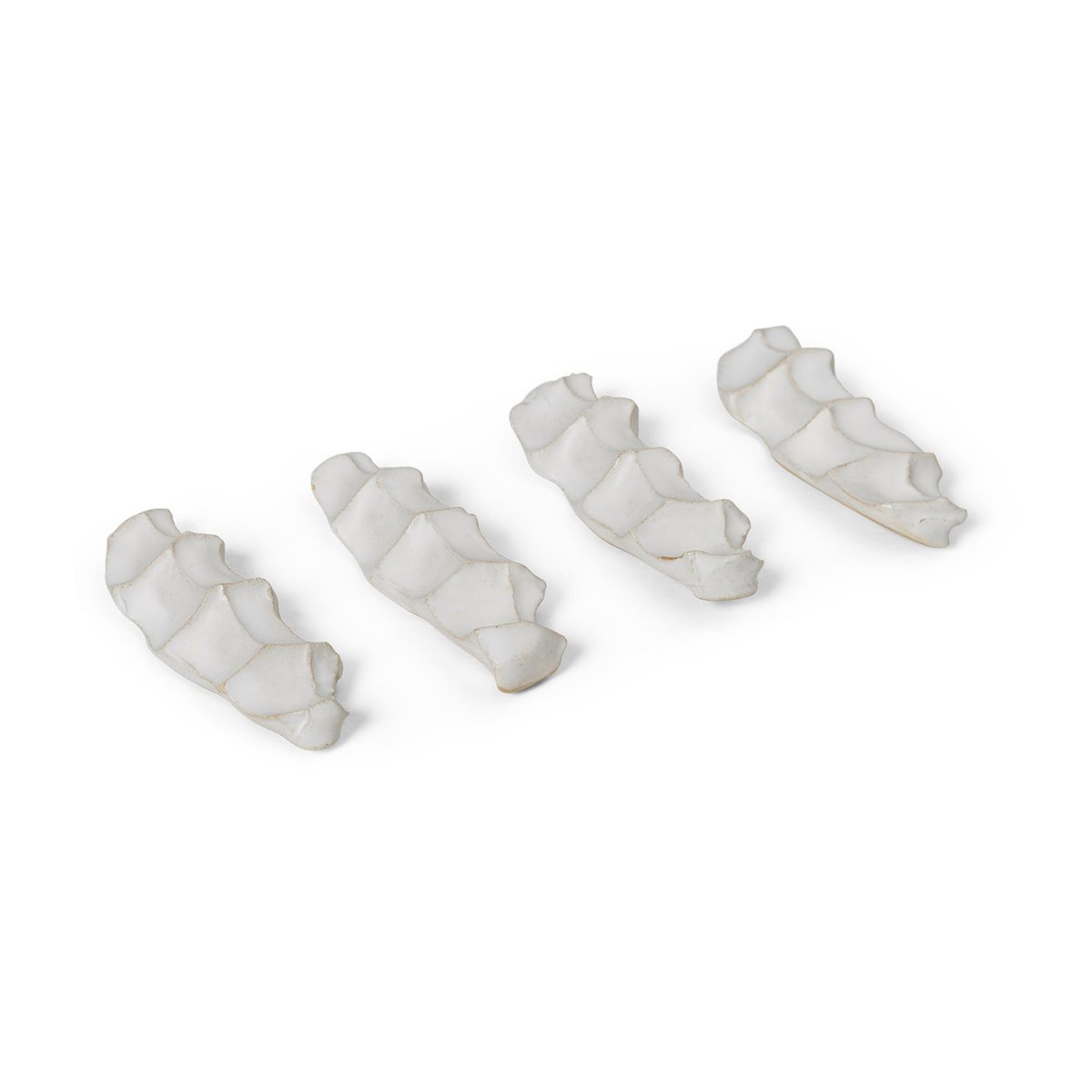 Ferm Living Serre aterinpidike 4-pakkaus Off white