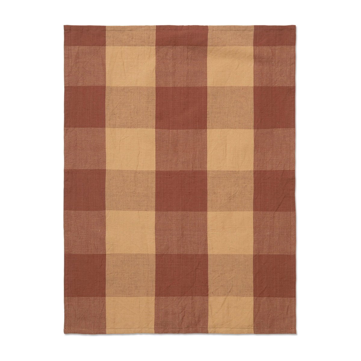 Ferm Living Hale keittiöpyyhe 50x70 cm Peach-spice red