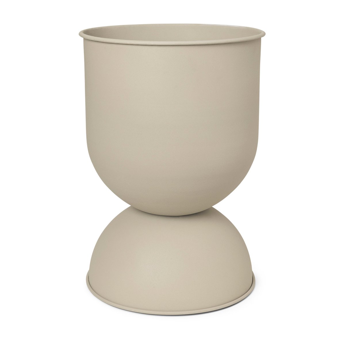 Ferm Living Hourglass ruukku, medium Ø41 cm Cashmere
