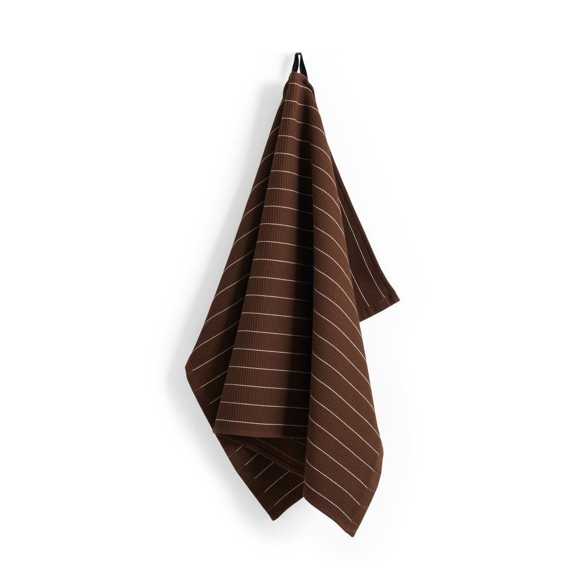 HAY Canteen keittiöpyyhe 52 x 80 cm Chocolate pinstripe