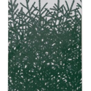 Fine Little Day Granris leikkuulauta 21 x 31 cm Valkoinen-vihreä