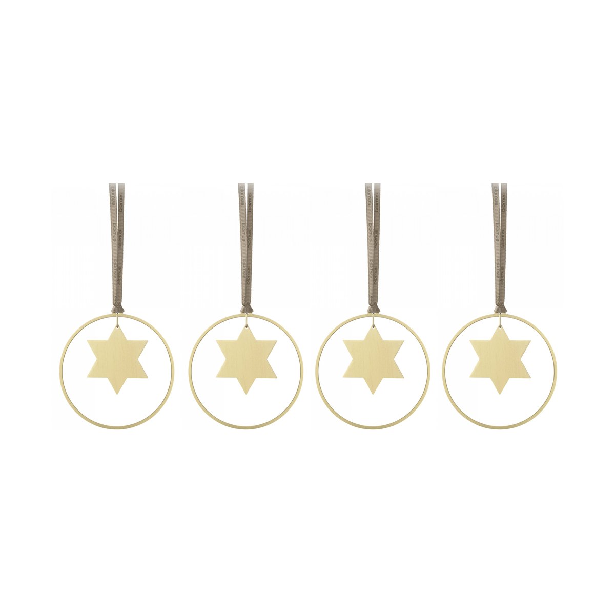 blomus KITAI joulukoriste 8,5 cm 4-pakkaus Stars