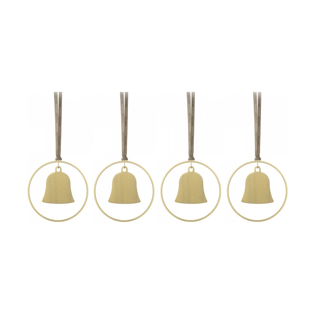 blomus KITAI joulukoriste 8,5 cm 4-pakkaus Bells