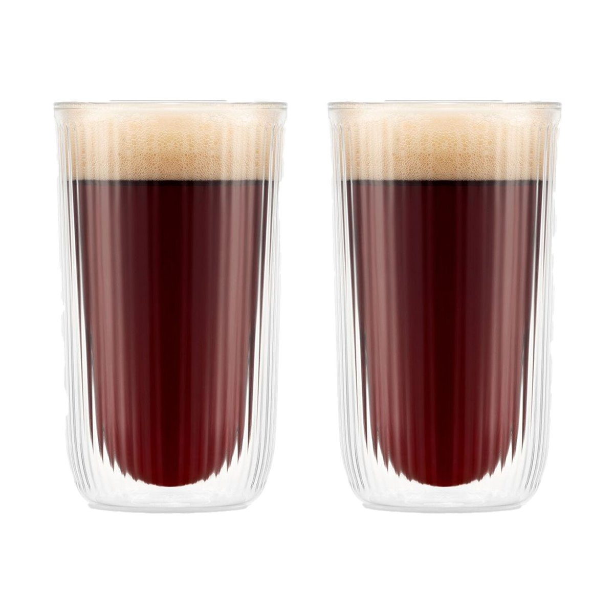 Bodum Douro kaksiseinäinen olutlasi 45 cl 2-pakkaus Kirkas