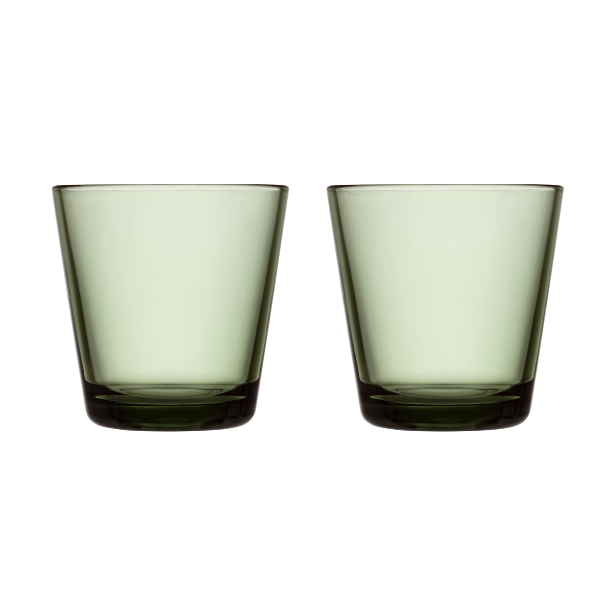 Iittala Kartio lasi 21 cl 2 pakkaus 2 kpl Männynvihreä