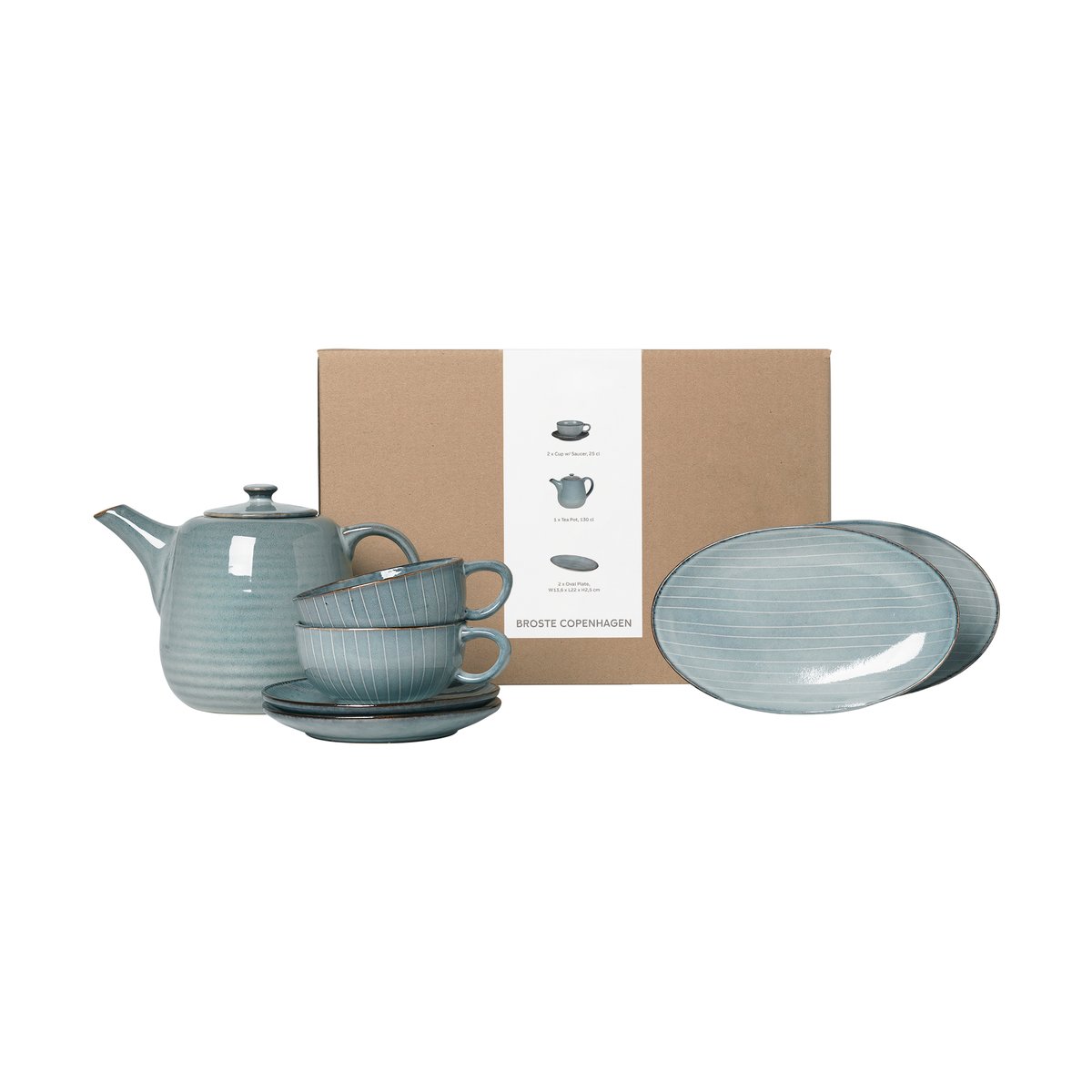 Broste Copenhagen Nordic Sea teesetti kahdelle 5 osaa