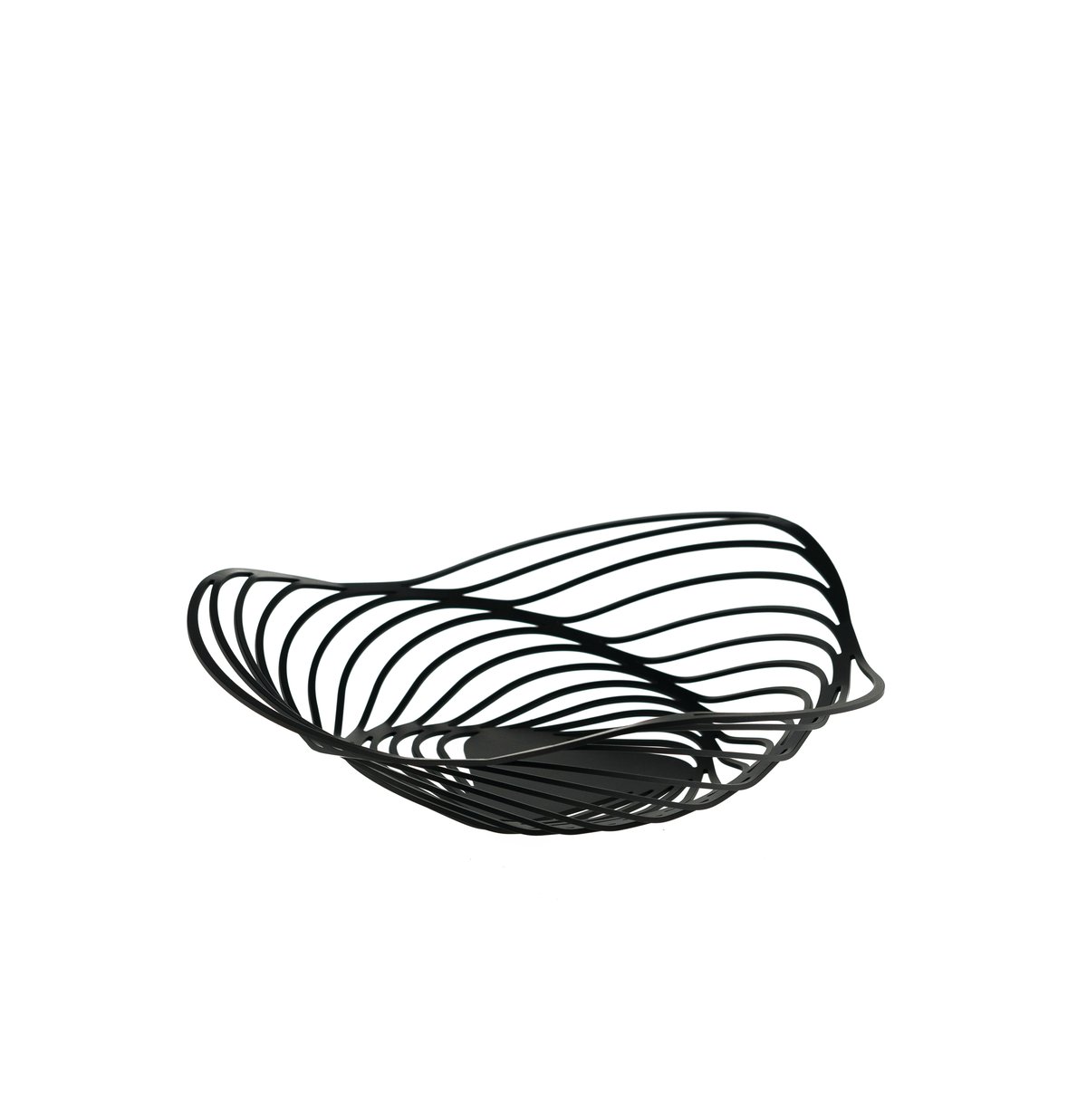 Alessi Trinity hedelmäkori 33 cm Musta