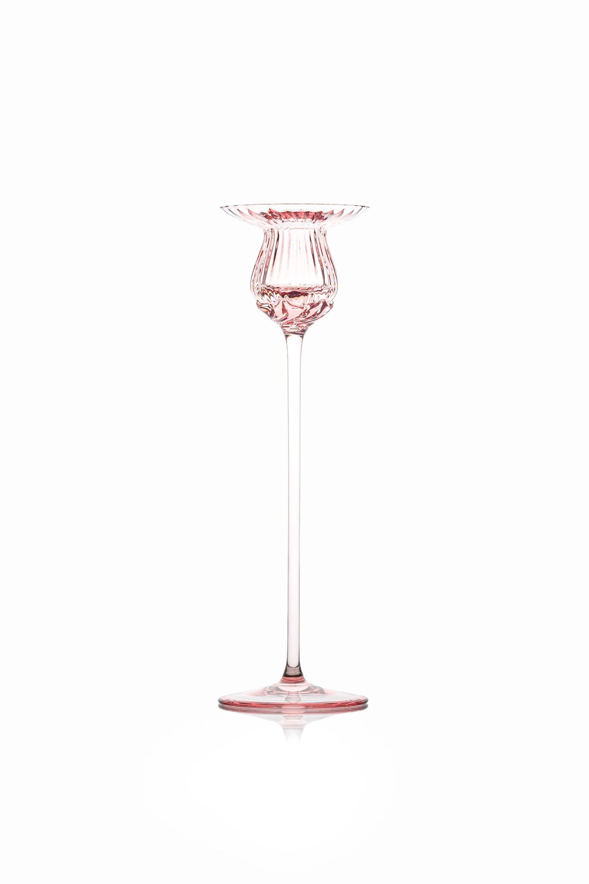 Anna Von Lipa Tulipán kynttilänjalka 25 cm Rosa