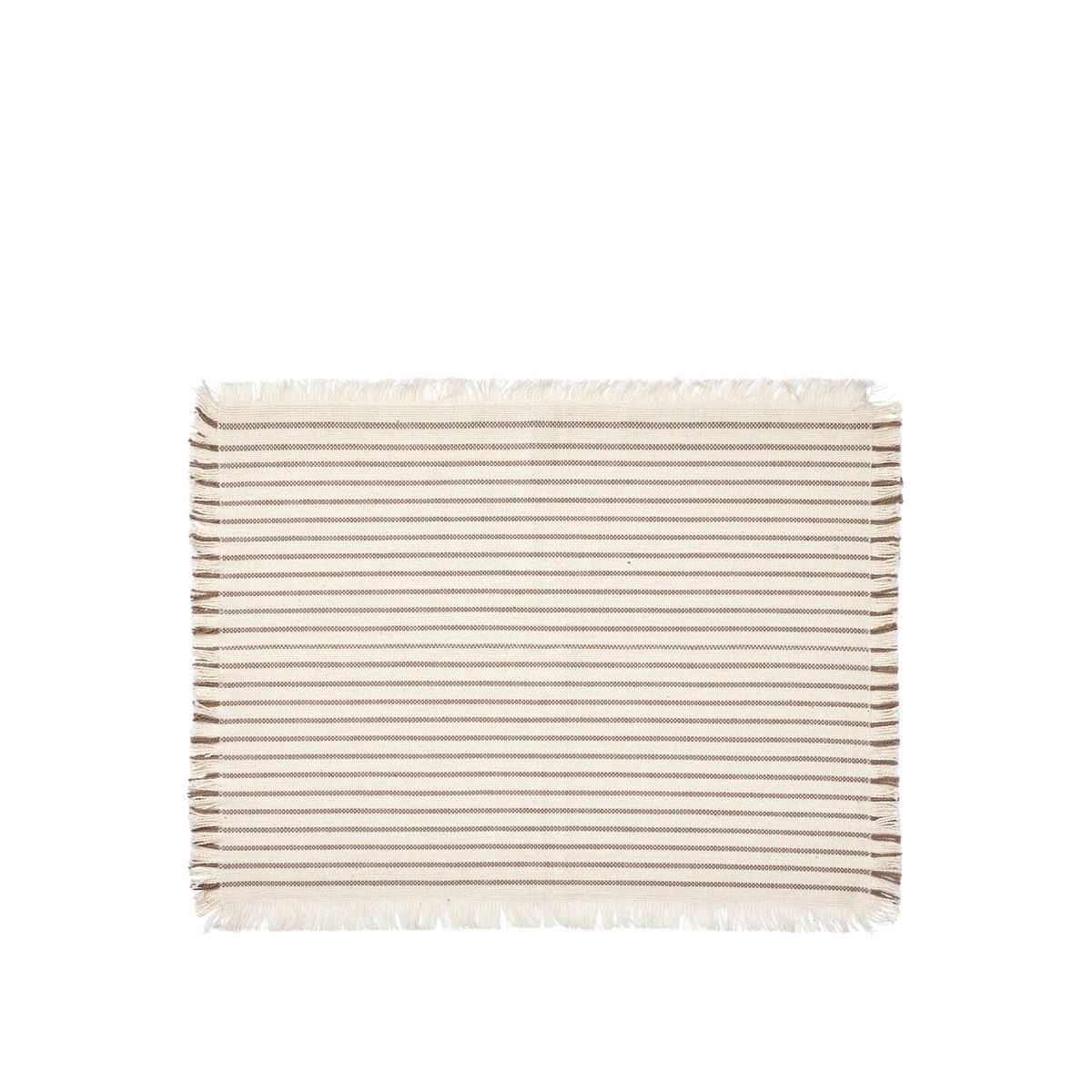 Broste Copenhagen Elouise lautasalunen 41,5x32 cm Luunvalkoinen-sieni harmaa