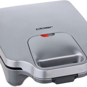Cloer Sandwich toaster XXL 4 voileivälle Ruostumaton teräs