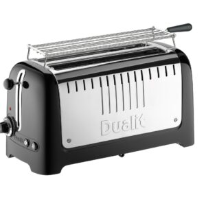 Dualit Leivänpaahdin Lite Pitkä 4 Viipaletta Kiiltävä musta