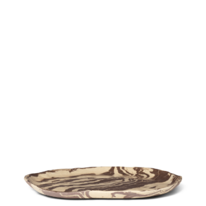 Ferm Living Ryu lautanen 34 cm Hiekanruskea
