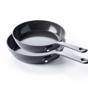 GreenPan Craft paistinpannusetti + alusmatto 20 + 28 cm