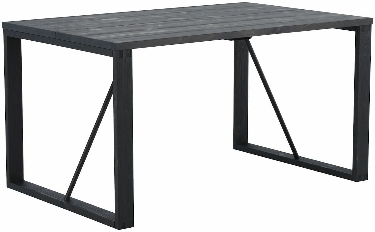 Honka lankkupöytä 140x90 musta