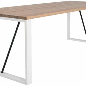 Honka lankkupöytä 220x90 cm antiikkipetsattu/valkoinen