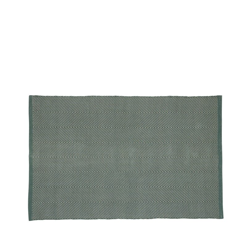 Hübsch Mellow matto 120x180 cm Vihreä