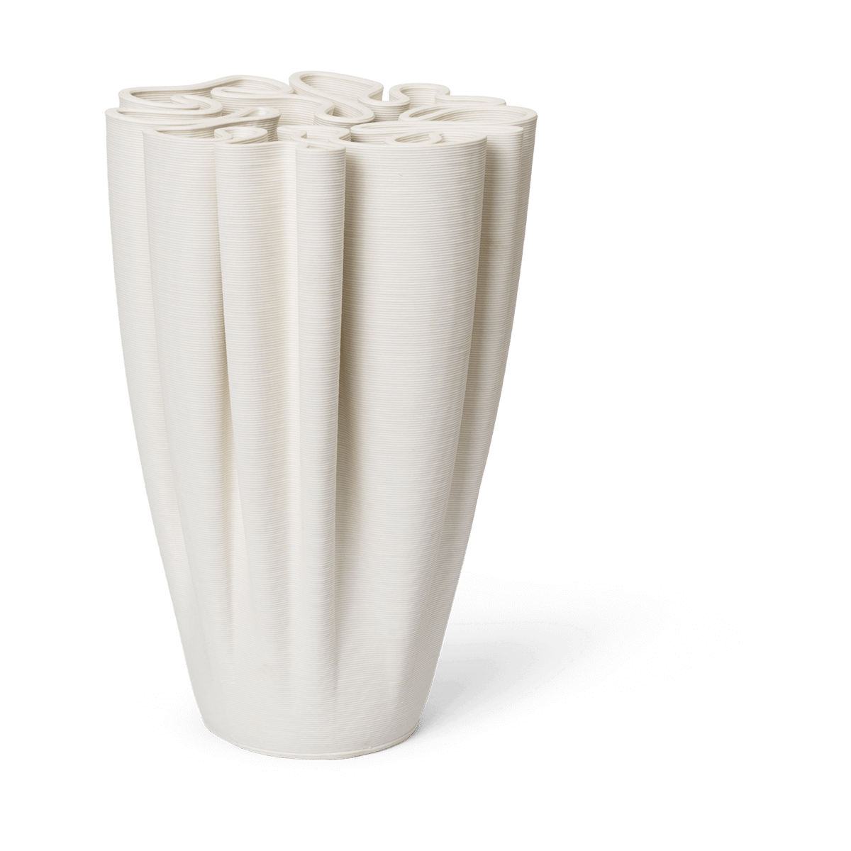 Ferm Living Dedali maljakko 25 cm Off-white