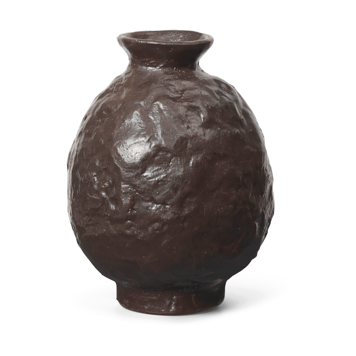 Ferm Living Doro maljakko 16 cm Coffee